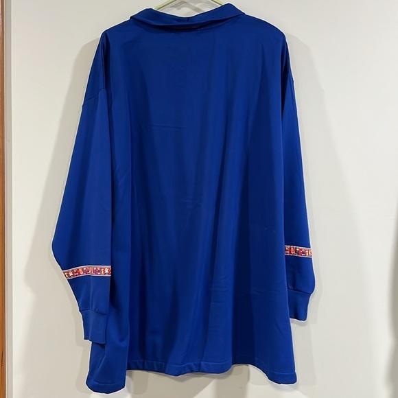 C.S.T. Sport Blue Pullover with Red Accents Ribbon - 2x - Picture 5 of 8